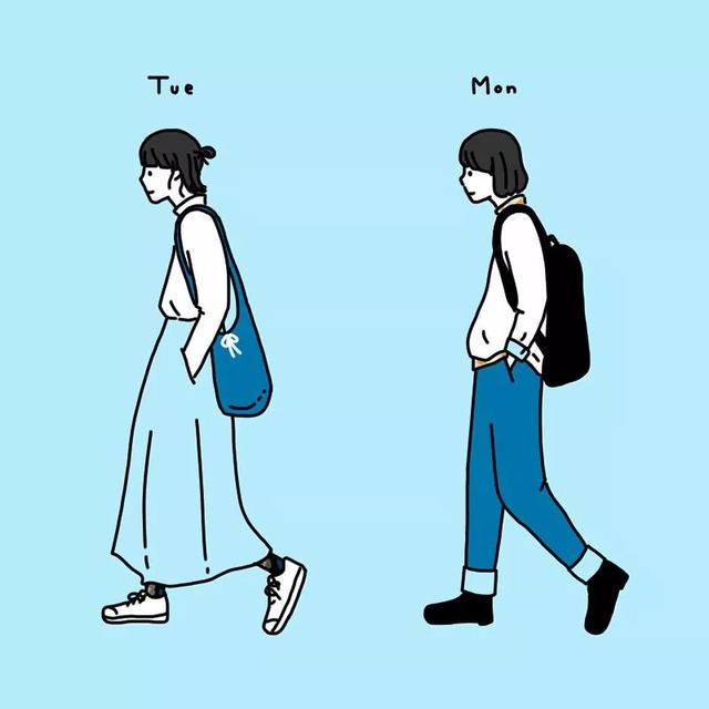 围观日本少女博主的ins插画，我看到了一个单身狗的日常